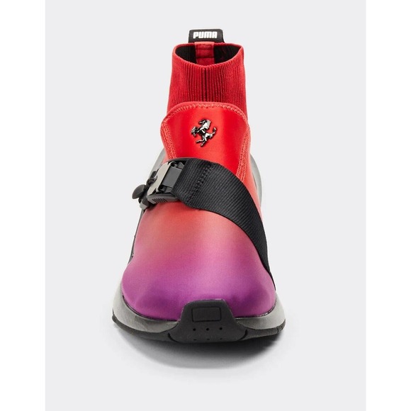 PUMA x Ferrari ION F Pool Shoes Red Black Sunset 307182-01 Mens Size 12 main image 11